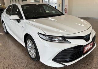 2020 Toyota Camry AXVH71R Ascent White 6 Speed Constant Variable Sedan Hybrid.