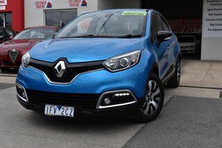 2015 Renault Captur J87 Expression Blue 6 Speed Automated Manual Wagon.