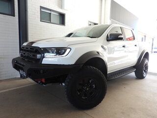 2020 Ford Ranger PX MkIII 2020.75MY Raptor Arctic White 10 Speed Sports Automatic Double Cab Pick Up