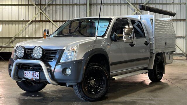 Used Holden Rodeo RA MY08 LX Crew Cab Rocklea, 2007 Holden Rodeo RA MY08 LX Crew Cab Silver 5 Speed Manual Utility