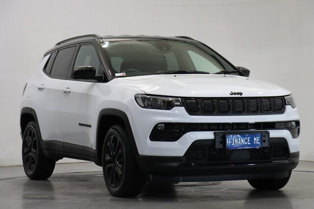 Used Jeep Compass M6 MY23 Night Eagle FWD Victoria Park, 2023 Jeep Compass M6 MY23 Night Eagle FWD Pearl White 6 Speed Automatic Wagon