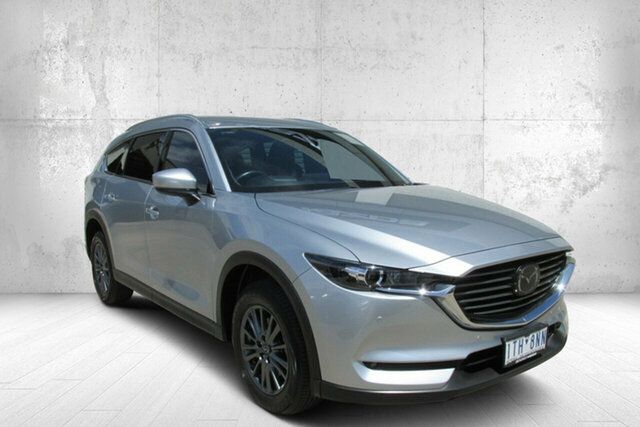 Used Mazda CX-8 KG2WLA Touring SKYACTIV-Drive FWD Bendigo, 2020 Mazda CX-8 KG2WLA Touring SKYACTIV-Drive FWD Silver 6 Speed Sports Automatic Wagon