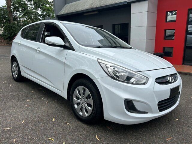 Used Hyundai Accent RB4 MY17 Active Ashmore, 2016 Hyundai Accent RB4 MY17 Active 6 Speed Constant Variable Hatchback