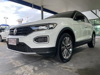 2021 Volkswagen T-ROC A11 MY22 110TSI Style White 8 Speed Sports Automatic Wagon