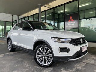 2021 Volkswagen T-ROC A11 MY22 110TSI Style White 8 Speed Sports Automatic Wagon.