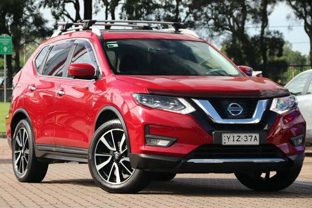 Pre-Owned Nissan X-Trail T32 Series II Ti X-tronic 4WD Warwick Farm, 2020 Nissan X-Trail T32 Series II Ti X-tronic 4WD Red 7 Speed Constant Variable SUV