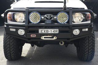 2011 Toyota Landcruiser VDJ79R MY10 Workmate White 5 Speed Manual Cab Chassis