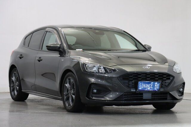 Used Ford Focus SA 2019.25MY ST-Line Victoria Park, 2018 Ford Focus SA 2019.25MY ST-Line Grey 8 Speed Automatic Hatchback