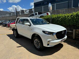 2023 Mazda BT-50 B30E XT (4x2) Ice White 6 Speed Automatic Dual Cab Chassis