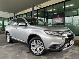 2020 Mitsubishi Outlander ZL MY20 ES AWD Sterling Silver 6 Speed Constant Variable Wagon.