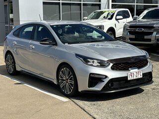 2019 Kia Cerato BD MY19 GT DCT Silver 7 Speed Sports Automatic Dual Clutch Hatchback.