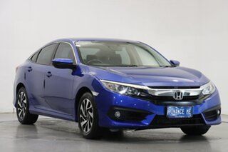 2018 Honda Civic 10th Gen MY18 VTi-S Blue 1 Speed Constant Variable Sedan.