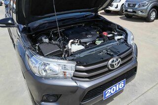 2016 Toyota Hilux GUN136R SR Double Cab 4x2 Hi-Rider Grey 6 Speed Sports Automatic Utility