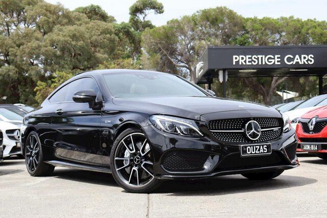 Used Mercedes-Benz C-Class C205 C43 AMG 9G-Tronic 4MATIC Balwyn, 2016 Mercedes-Benz C-Class C205 C43 AMG 9G-Tronic 4MATIC Black 9 Speed Sports Automatic Coupe