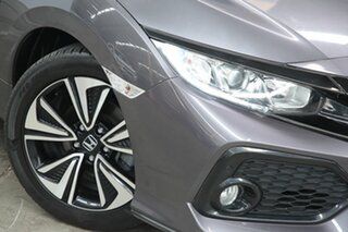 2017 Honda Civic 10th Gen MY17 VTi-L Grey 1 Speed Constant Variable Hatchback.