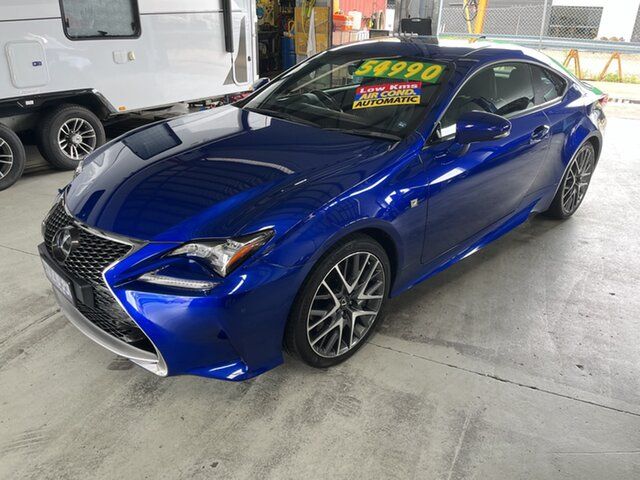 Used Lexus RC350 GSC10R F Sport Cairns, 2017 Lexus RC350 GSC10R F Sport Blue 8 Speed Automatic Coupe