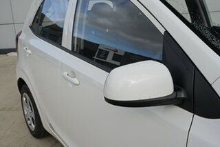2017 Kia Picanto JA MY18 S White 5 Speed Manual Hatchback.