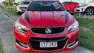 2015 Holden Commodore VF MY15 SV6 Storm Red 6 Speed Automatic Sedan.