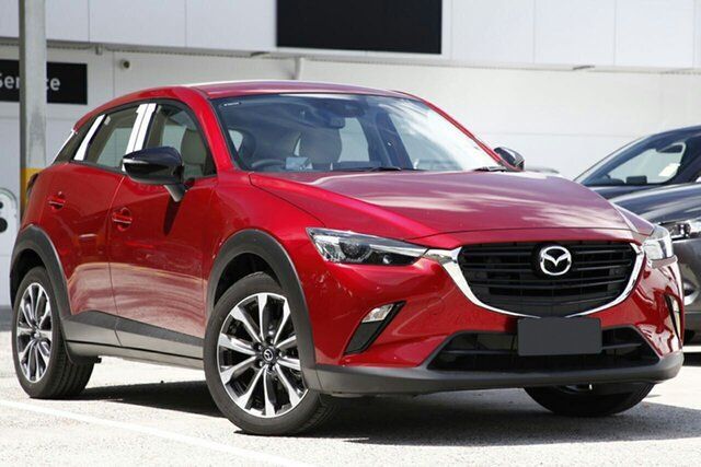 New Mazda CX-3 DK2W7A G20 SKYACTIV-Drive FWD Evolve Kirrawee, 2023 Mazda CX-3 DK2W7A G20 SKYACTIV-Drive FWD Evolve Soul Red Crystal 6 Speed Sports Automatic Wagon