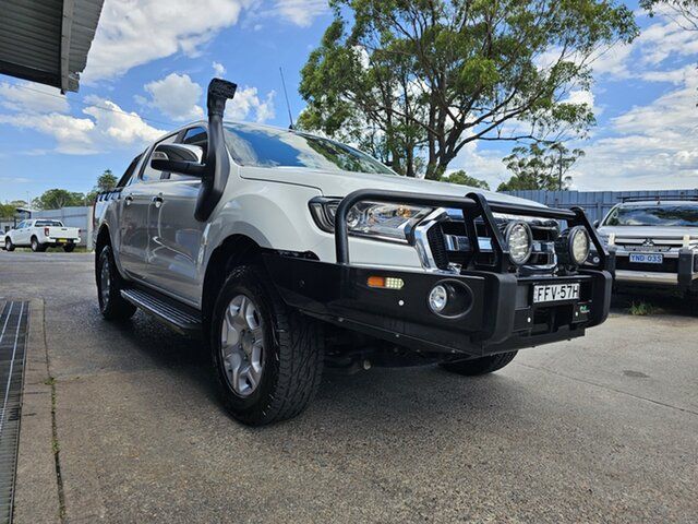 Used Ford Ranger PX MkII 2018.00MY XLT Double Cab Cardiff, 2018 Ford Ranger PX MkII 2018.00MY XLT Double Cab White 6 Speed Sports Automatic Utility