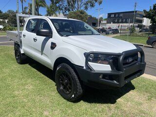 2017 Ford Ranger PX MkII MY18 XL 3.2 (4x4) White 6 Speed Automatic Crew Cab Chassis.
