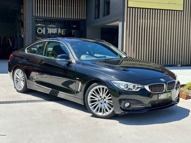Used BMW 4 Series F32 428i Luxury Line Ashmore, 2014 BMW 4 Series F32 428i Luxury Line Black 8 Speed Sports Automatic Coupe