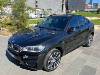 2018 BMW X6 F16 xDrive30d Coupe Steptronic Black 8 Speed Sports Automatic Wagon