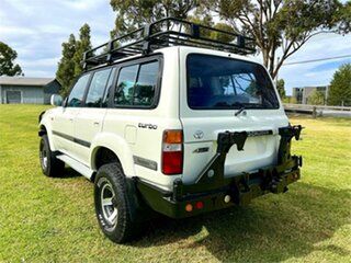1991 Toyota Landcruiser Sahara (4x4) White 4 Speed Automatic 4x4 Wagon