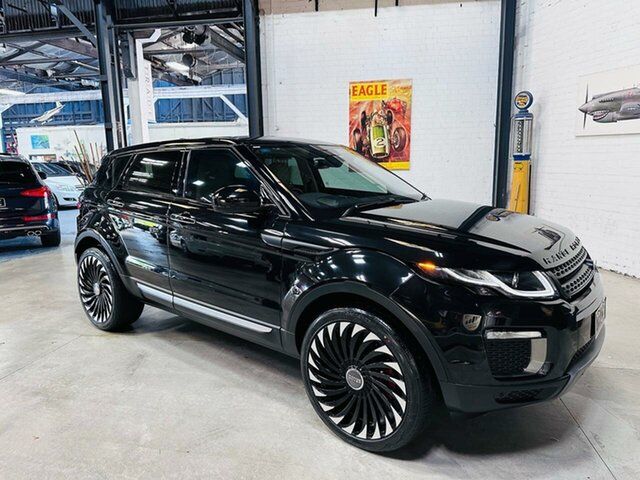Used Land Rover Range Rover Evoque L538 MY17 HSE Port Melbourne, 2016 Land Rover Range Rover Evoque L538 MY17 HSE Black 9 Speed Sports Automatic Wagon
