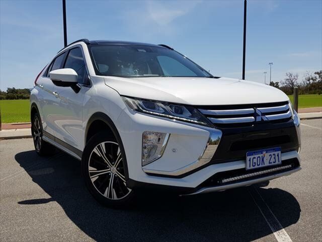 Used Mitsubishi Eclipse Cross YA MY18 Exceed 2WD Kenwick, 2017 Mitsubishi Eclipse Cross YA MY18 Exceed 2WD White 8 Speed Constant Variable Wagon
