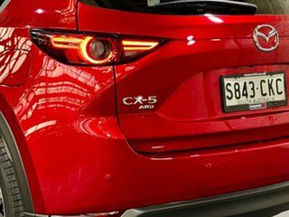 2021 Mazda CX-5 KF4WLA Akera SKYACTIV-Drive i-ACTIV AWD Red 6 Speed Sports Automatic Wagon