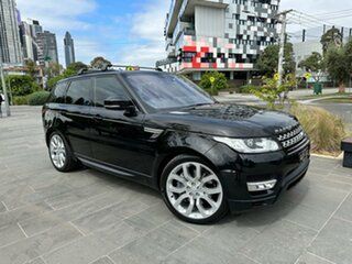 2016 Land Rover Range Rover Sport L494 16MY HSE Black 8 Speed Sports Automatic Wagon.