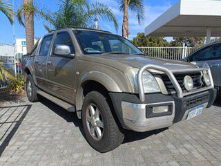 2004 Holden Rodeo RA LT (4x4) Gold 4 Speed Automatic Crew Cab Pickup.