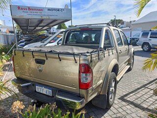 2004 Holden Rodeo RA LT (4x4) Gold 4 Speed Automatic Crew Cab Pickup.