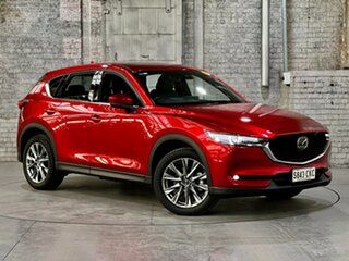 2021 Mazda CX-5 KF4WLA Akera SKYACTIV-Drive i-ACTIV AWD Red 6 Speed Sports Automatic Wagon.