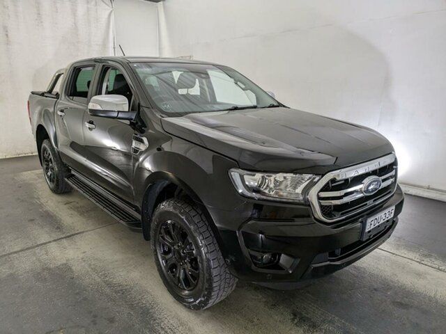 Used Ford Ranger PX MkIII 2019.00MY XLT Maryville, 2019 Ford Ranger PX MkIII 2019.00MY XLT Black Double Cab Pick Up