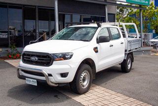 2019 Ford Ranger PX MkIII 2019.75MY XL White 6 speed Manual Double Cab Chassis.