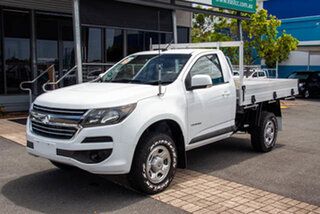 2018 Holden Colorado RG MY18 LS 4x2 White 6 speed Automatic Cab Chassis.