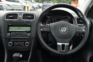 2009 Volkswagen Golf VI 103TDI DSG Comfortline Silver 6 Speed Sports Automatic Dual Clutch Hatchback