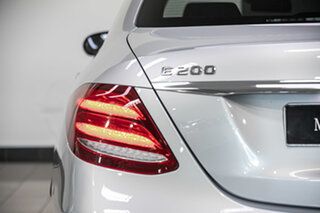 2018 Mercedes-Benz E-Class W213 809MY E200 9G-Tronic PLUS Iridium Silver 9 Speed Sports Automatic