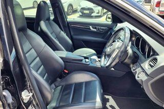 2013 Mercedes-Benz C-Class W204 MY13 C63 AMG SPEEDSHIFT MCT Black 7 Speed Sports Automatic Sedan