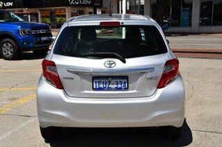 2015 Toyota Yaris NCP130R Ascent Silver 5 Speed Manual Hatchback