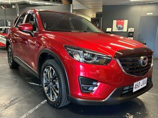 2016 Mazda CX-5 KE1022 Grand Touring SKYACTIV-Drive AWD Candy Apple Red 6 Speed Sports Automatic.