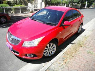 2011 Holden Cruze JH MY12 CDX Red 5 Speed Manual Hatchback.