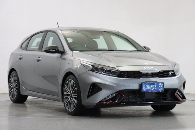 Used Kia Cerato BD MY21 GT DCT Victoria Park, 2021 Kia Cerato BD MY21 GT DCT Grey 7 Speed Sports Automatic Dual Clutch Hatchback