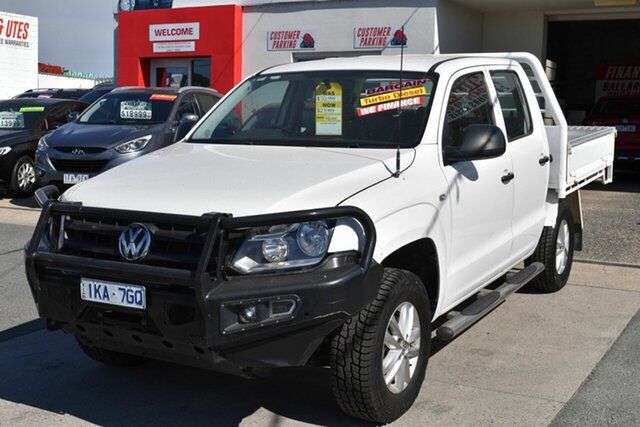 Used Volkswagen Amarok 2H MY18 TDI400 Core Edition (4x4) Wendouree, 2018 Volkswagen Amarok 2H MY18 TDI400 Core Edition (4x4) White 6 Speed Manual Dual Cab Utility
