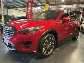 2016 Mazda CX-5 KE1022 Grand Touring SKYACTIV-Drive AWD Candy Apple Red 6 Speed Sports Automatic.