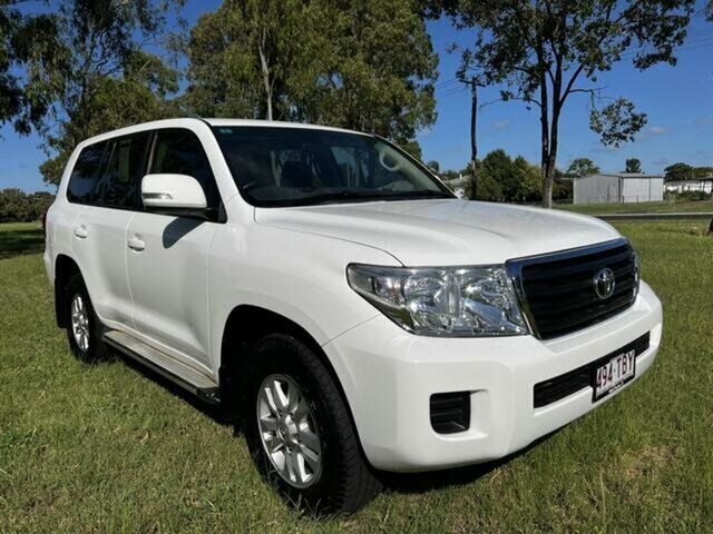 Pre-Owned Toyota Landcruiser VDJ200R MY12 GXL (4x4) Dalby, 2012 Toyota Landcruiser VDJ200R MY12 GXL (4x4) Glacier White 6 Speed Automatic Wagon