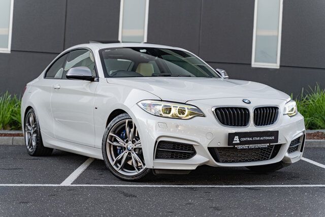 Used BMW 2 Series F22 M235I Narre Warren, 2015 BMW 2 Series F22 M235I Mineral White 8 Speed Sports Automatic Coupe