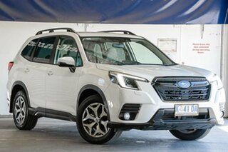 2021 Subaru Forester S5 MY22 2.5i-L CVT AWD White 7 Speed Constant Variable Wagon.